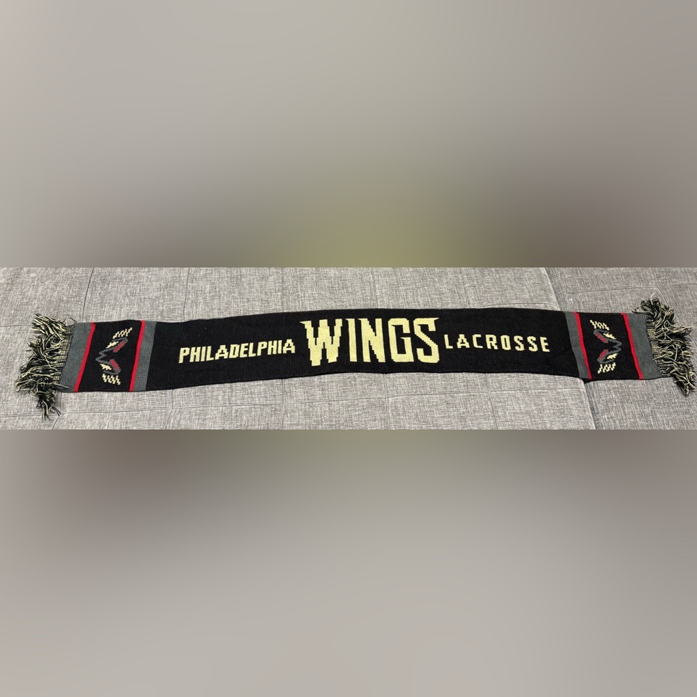 Black and Yellow Philadelphia Wings Scarf